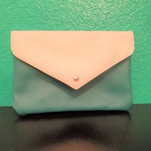 IPSY Make Up Bag: Pink & Teal Envelope